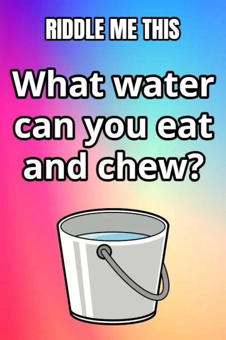 Eat and Chew Your Water